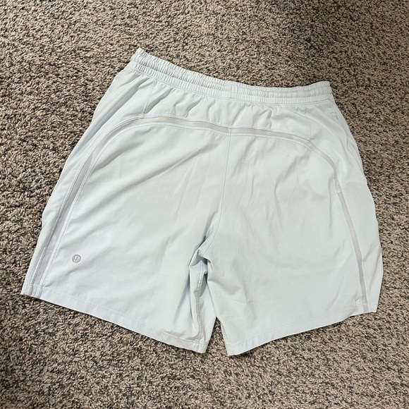 Lululemon Pace Breaker Short in Breeze Blue Size Large EUC - Picture 8 of 14